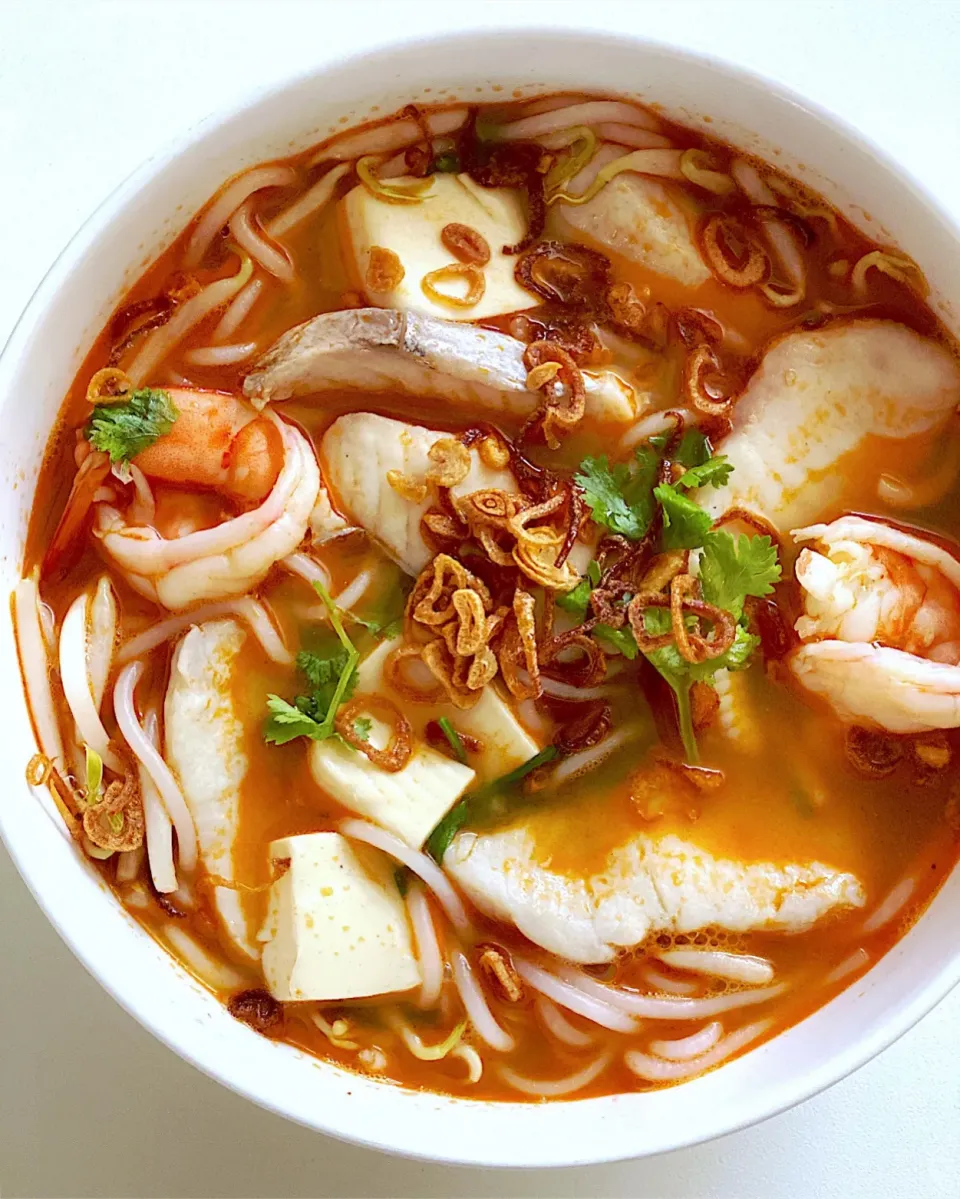 Seafood noodle soup|12Dragonさん