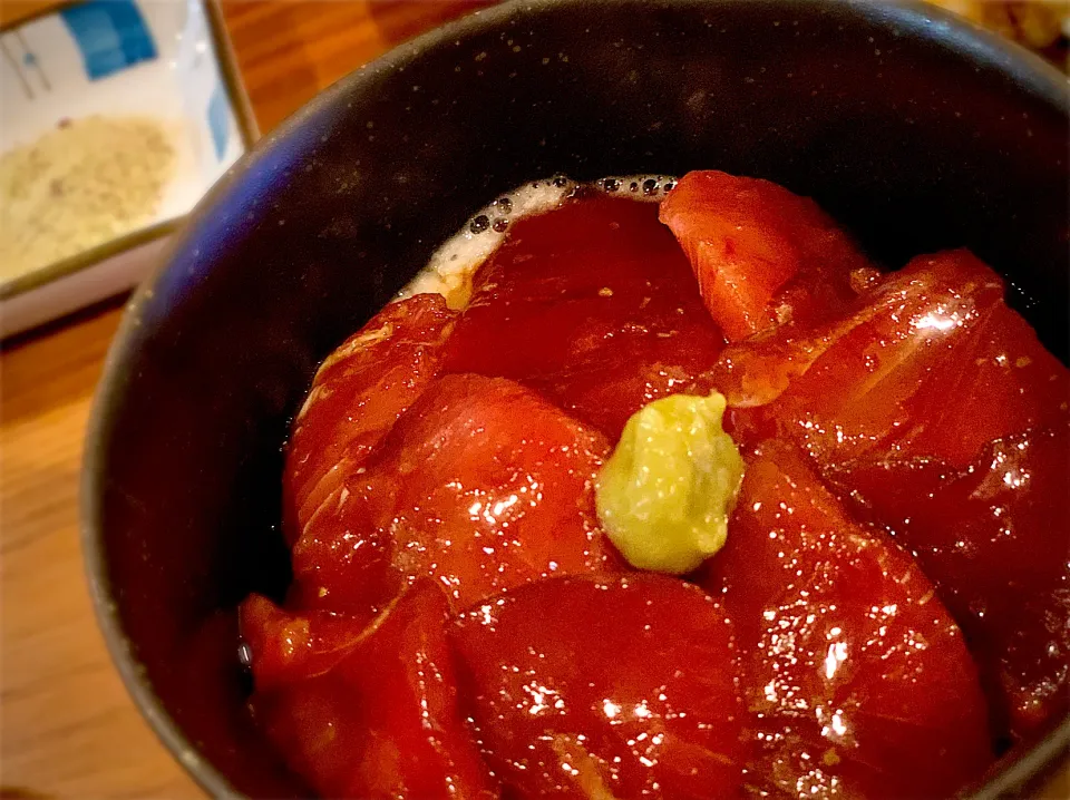 マグロの漬け丼|ふくすけ食堂さん