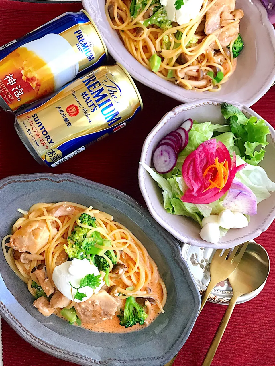 Snapdishの料理写真:冷たいパスタ🍝|ひろこさん