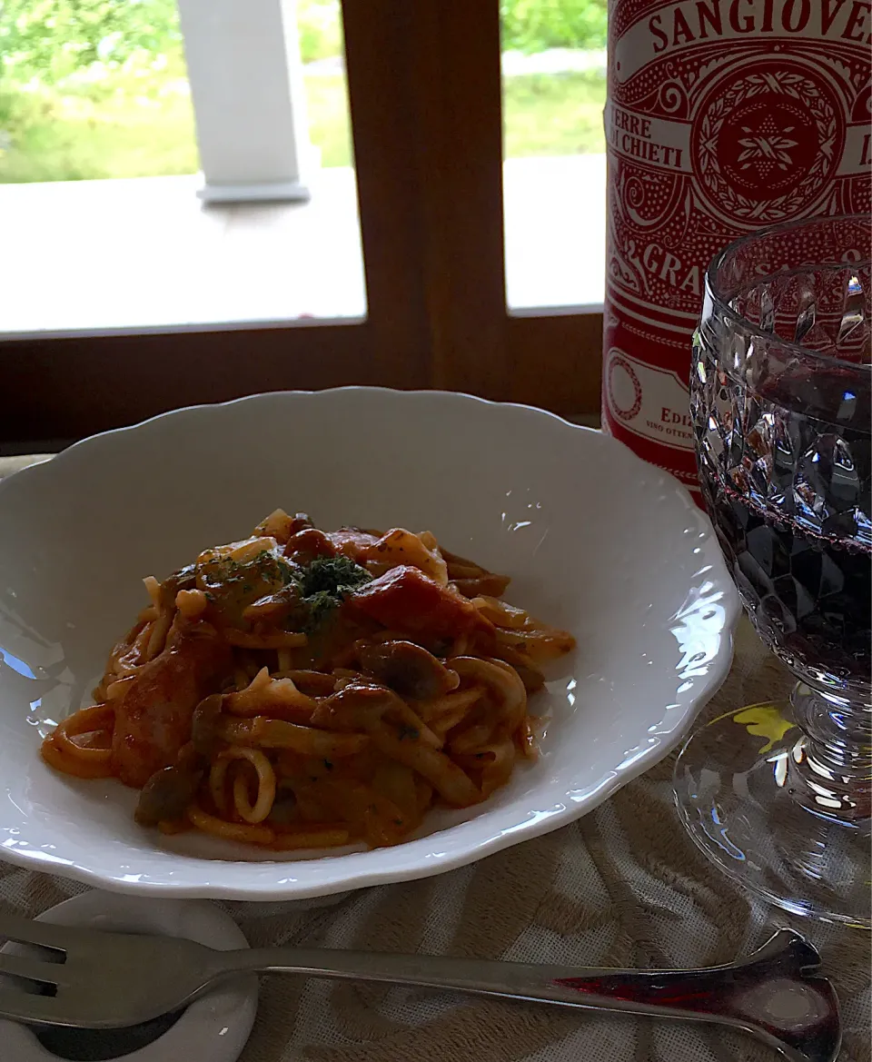 買物に行っていない4日目💦あるものでシチューのリメイク、トマトクリームパスタ🍅|Flowerさん