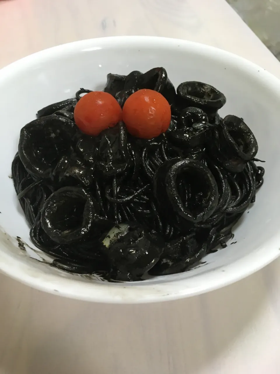 Snapdishの料理写真:イカスミのパスタ|ももさん