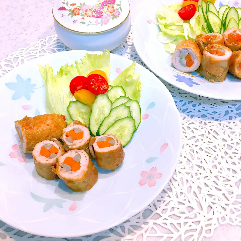 根菜の肉巻き|monさんさん