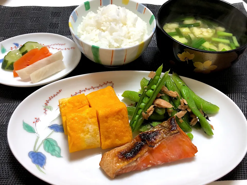 和食な朝ご飯|ばるぞうさん