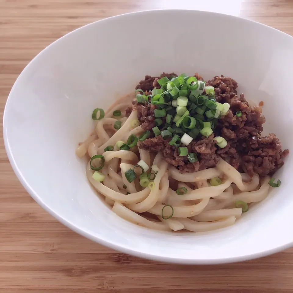 肉味噌で汁なし坦々うどん・×・|Y🤍さん