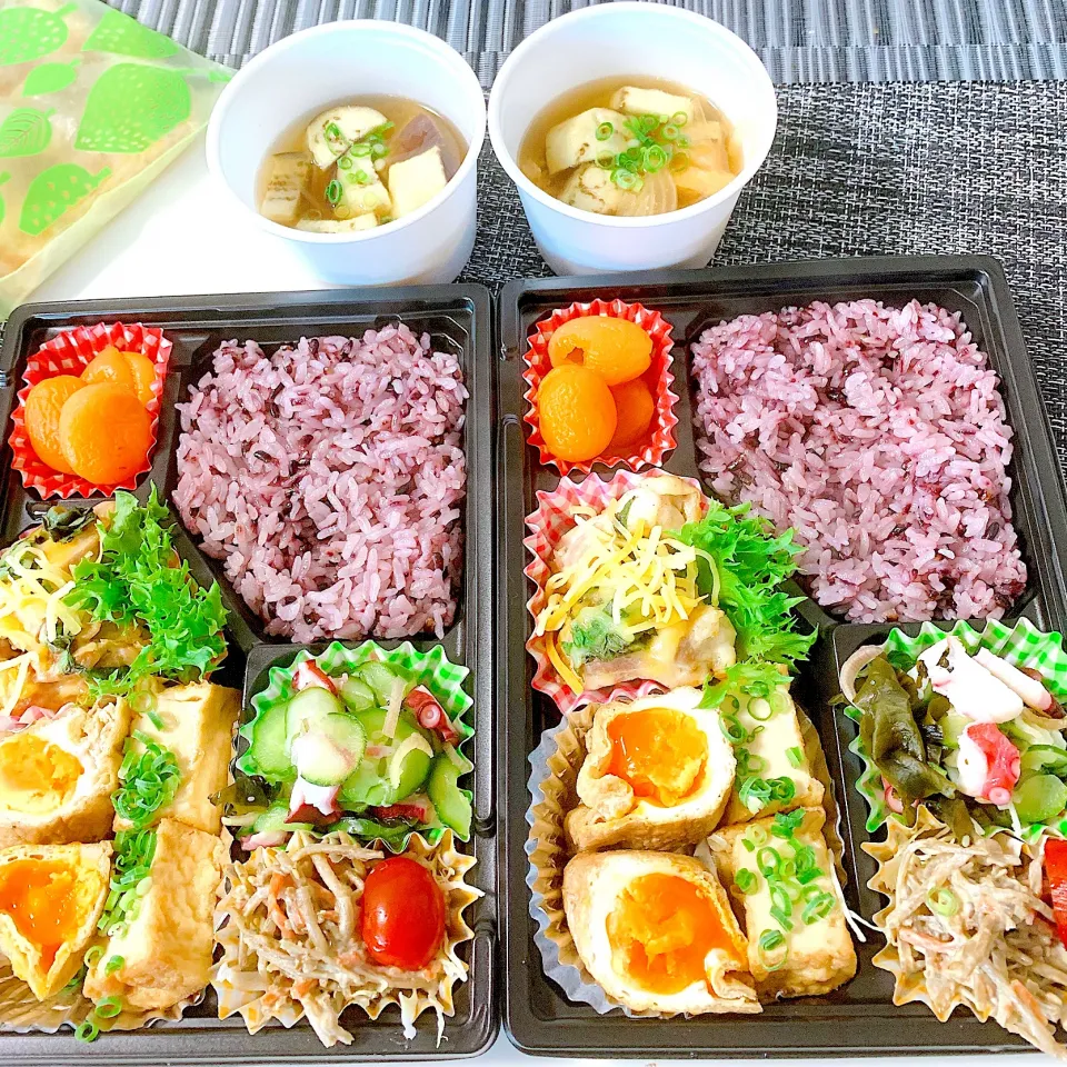 Snapdishの料理写真:🥗母の為の作り置き🍱弁当6/15|mico1217さん