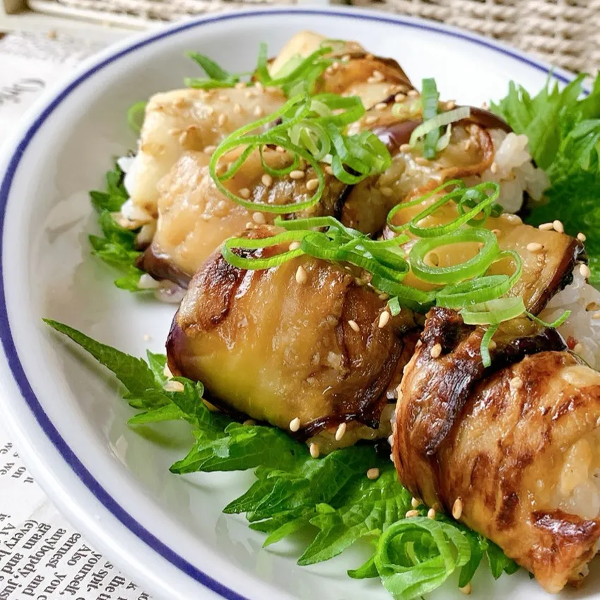 あんみっちゃんさんの料理 美味しさにびっくり♬なすの巻き寿司|ユッキーさん