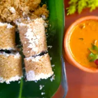 kerala weat puttu kadala cury /restorent style ♥|halal foodさん