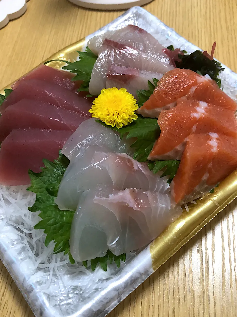 Snapdishの料理写真:お刺身の盛り合わせ|kazumi_a♡さん