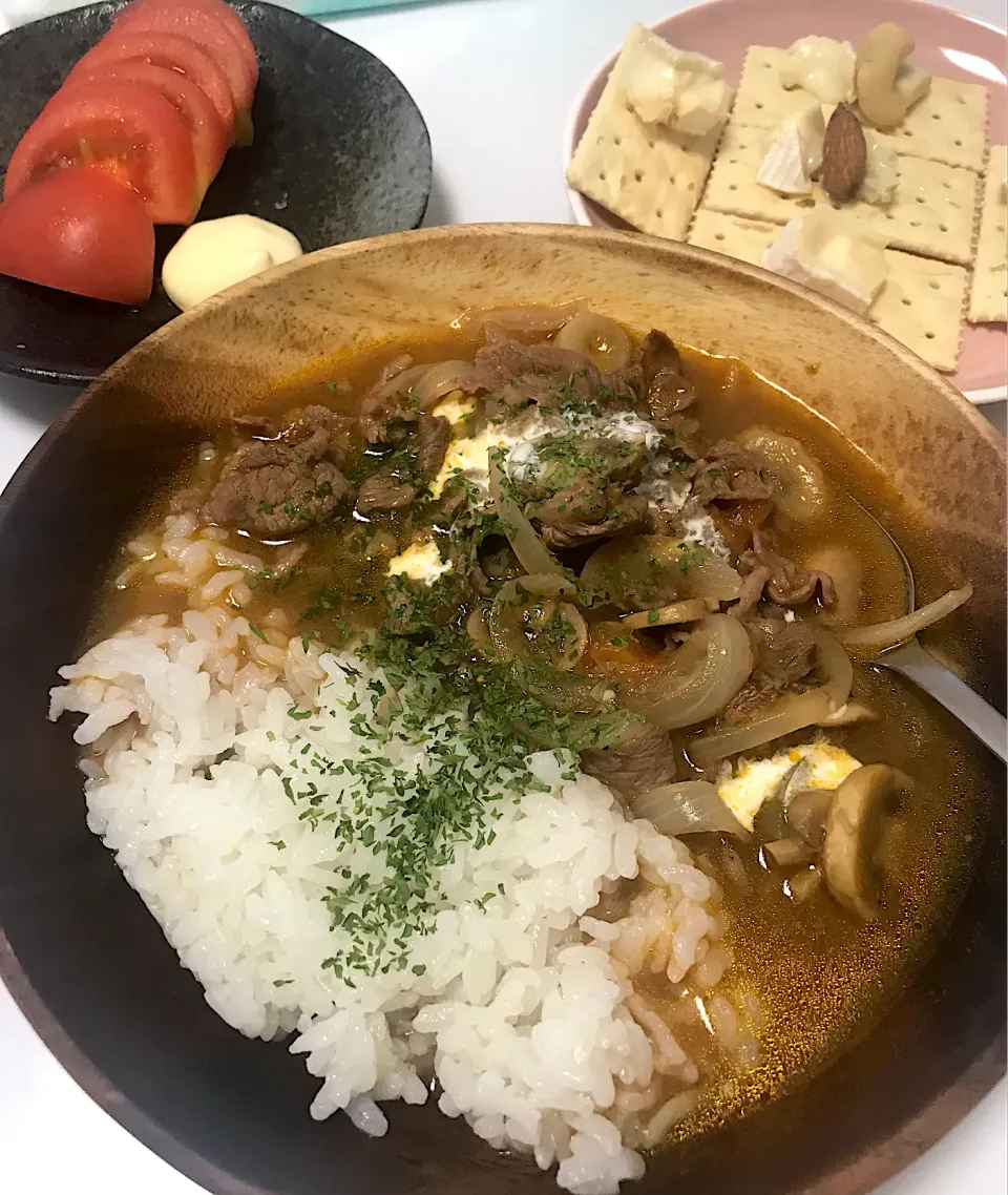 Snapdishの料理写真:#ハッシュドビーフ|Masamiさん