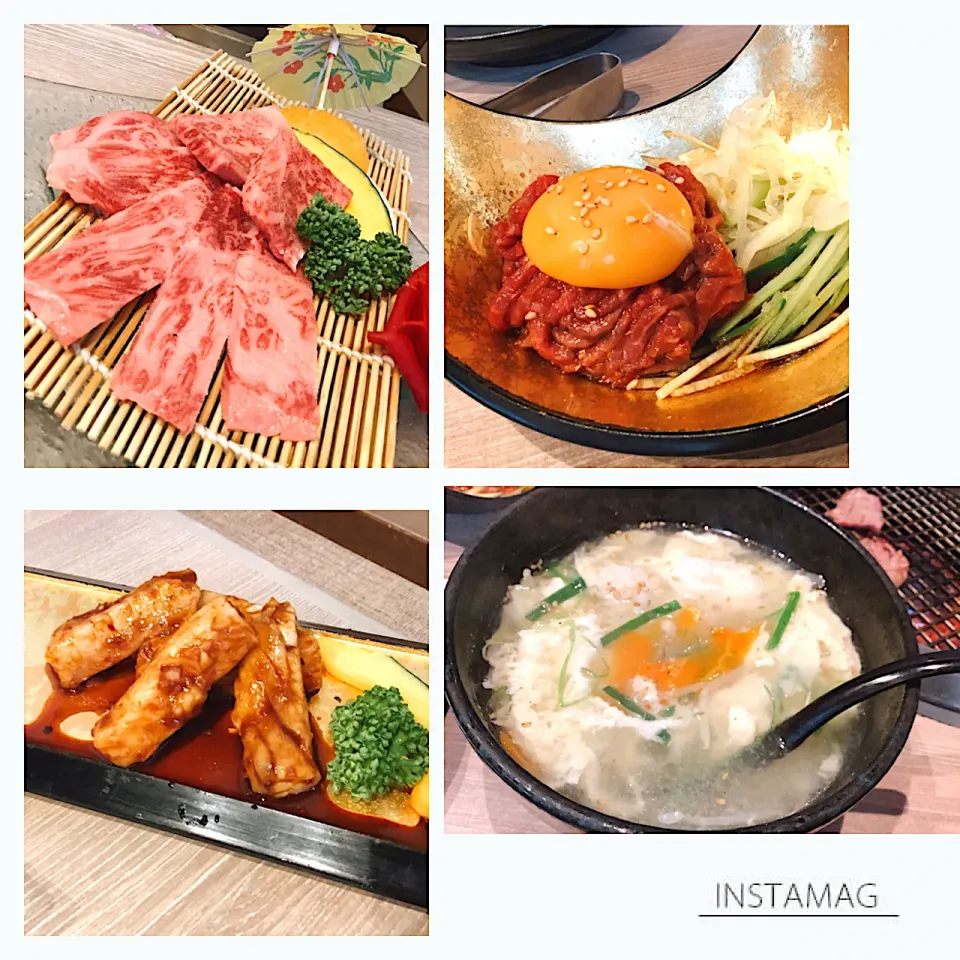 Snapdishの料理写真:久しぶりの外食😋焼肉屋さん❣️|アライさんさん