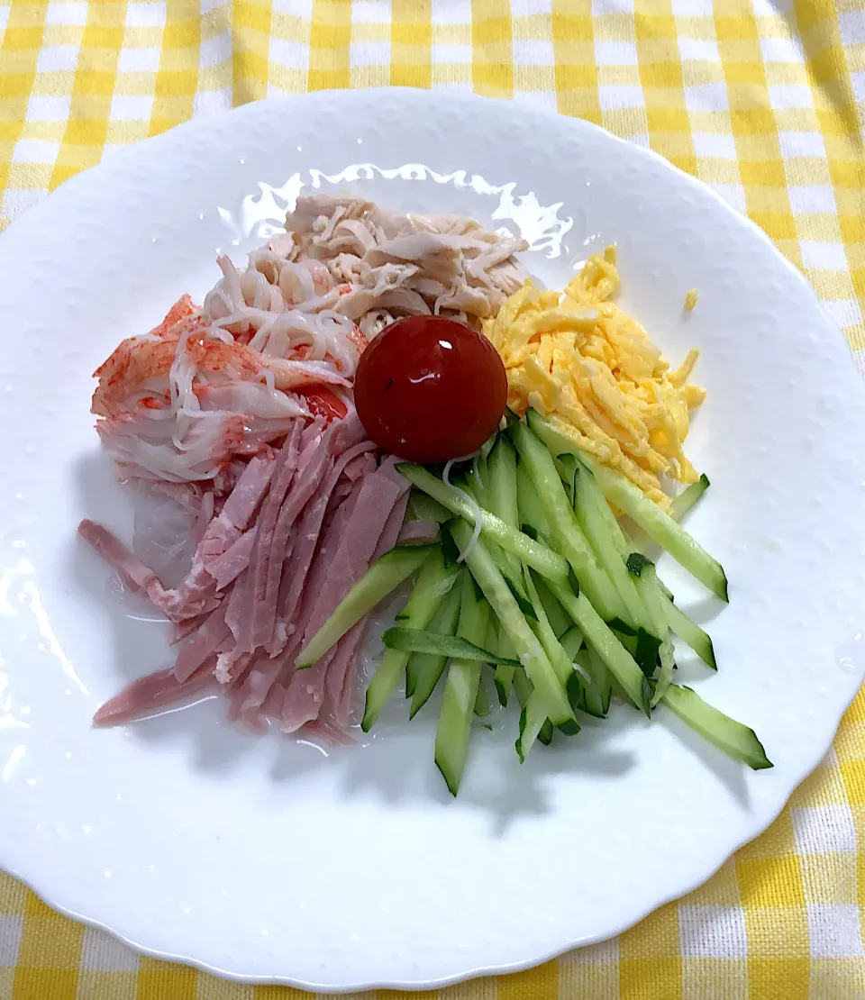 こんにゃく麺冷やし中華|りっつさん