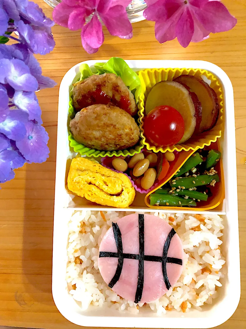 18日目 バスケ部弁当|mikoさん