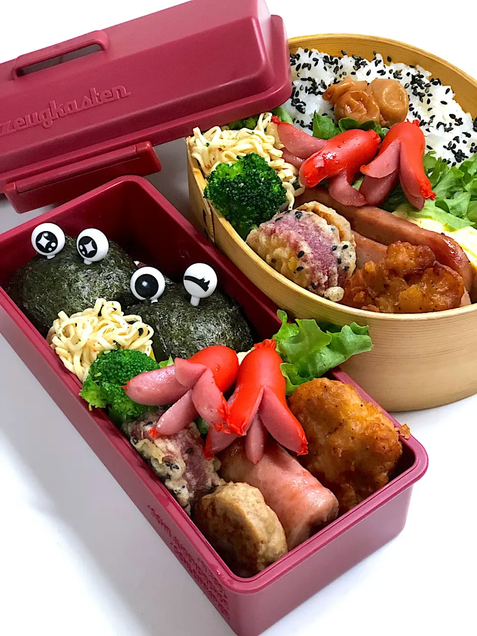 Snapdishの料理写真:今日のお弁当🍱|三姉妹のママさん