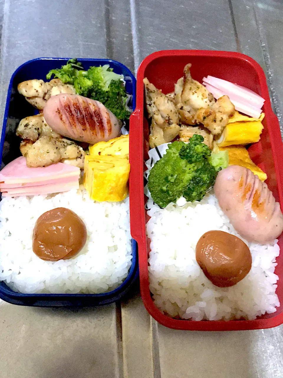 バジルチキンのお弁当♪|こーやさん