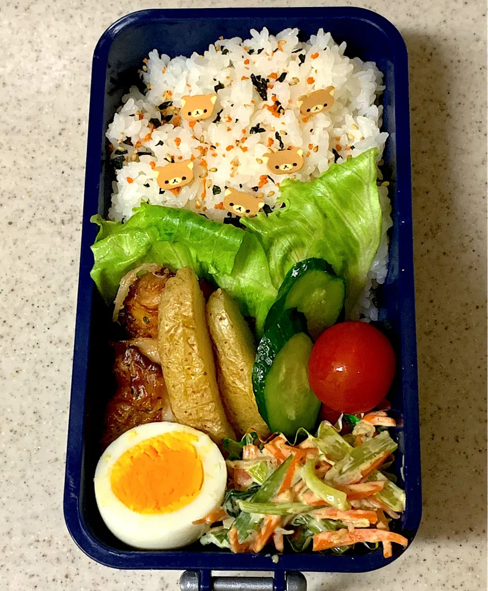 Snapdishの料理写真:チキンの香草焼弁当|besさん