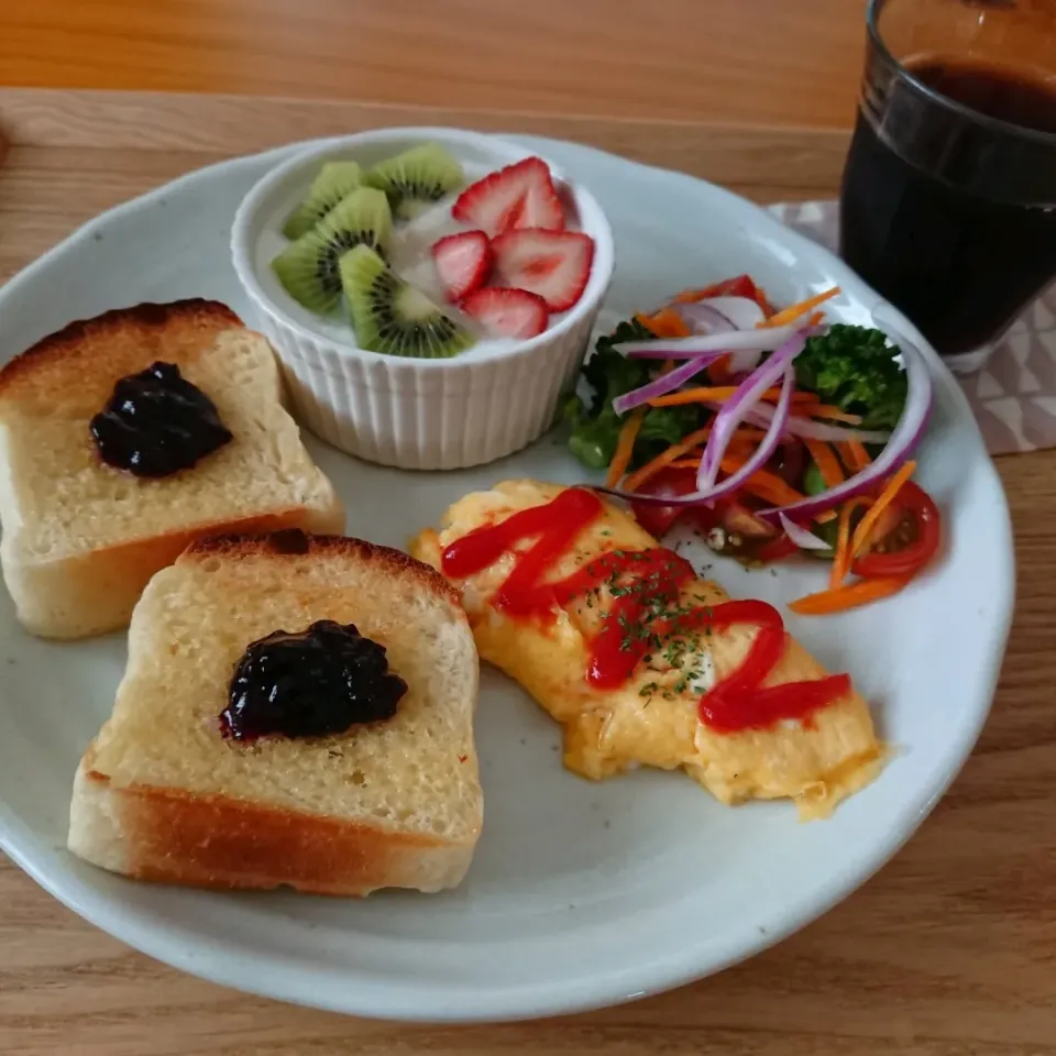 Snapdishの料理写真:朝食|まりさん