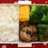 Snapdishの料理写真:ネギ塩チキン弁当|freeさん