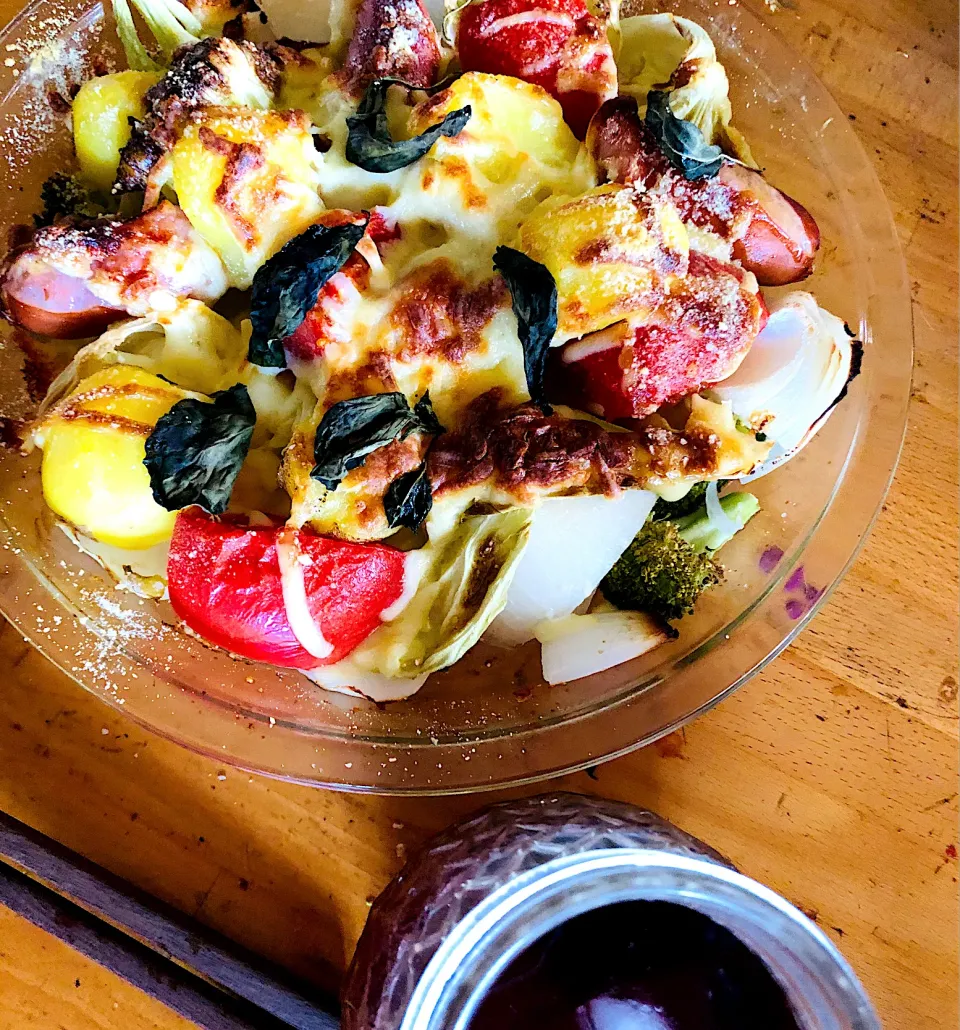 新じゃがのギュウギュウ焼きとサングリア|ミカさん