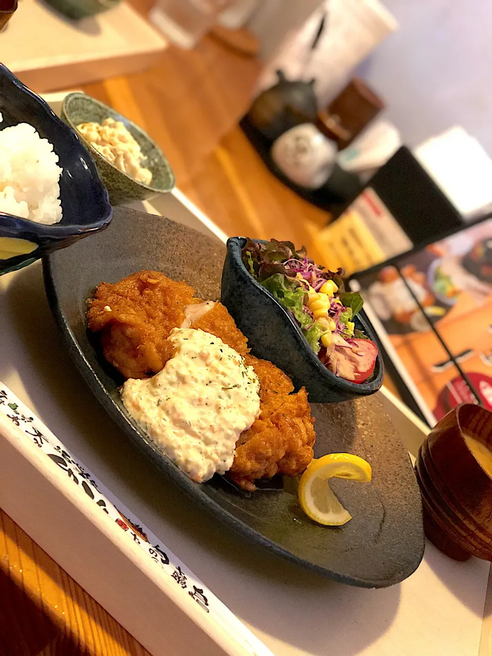 本日のランチ🎶     チキン南蛮！|ゆうちゃんさん