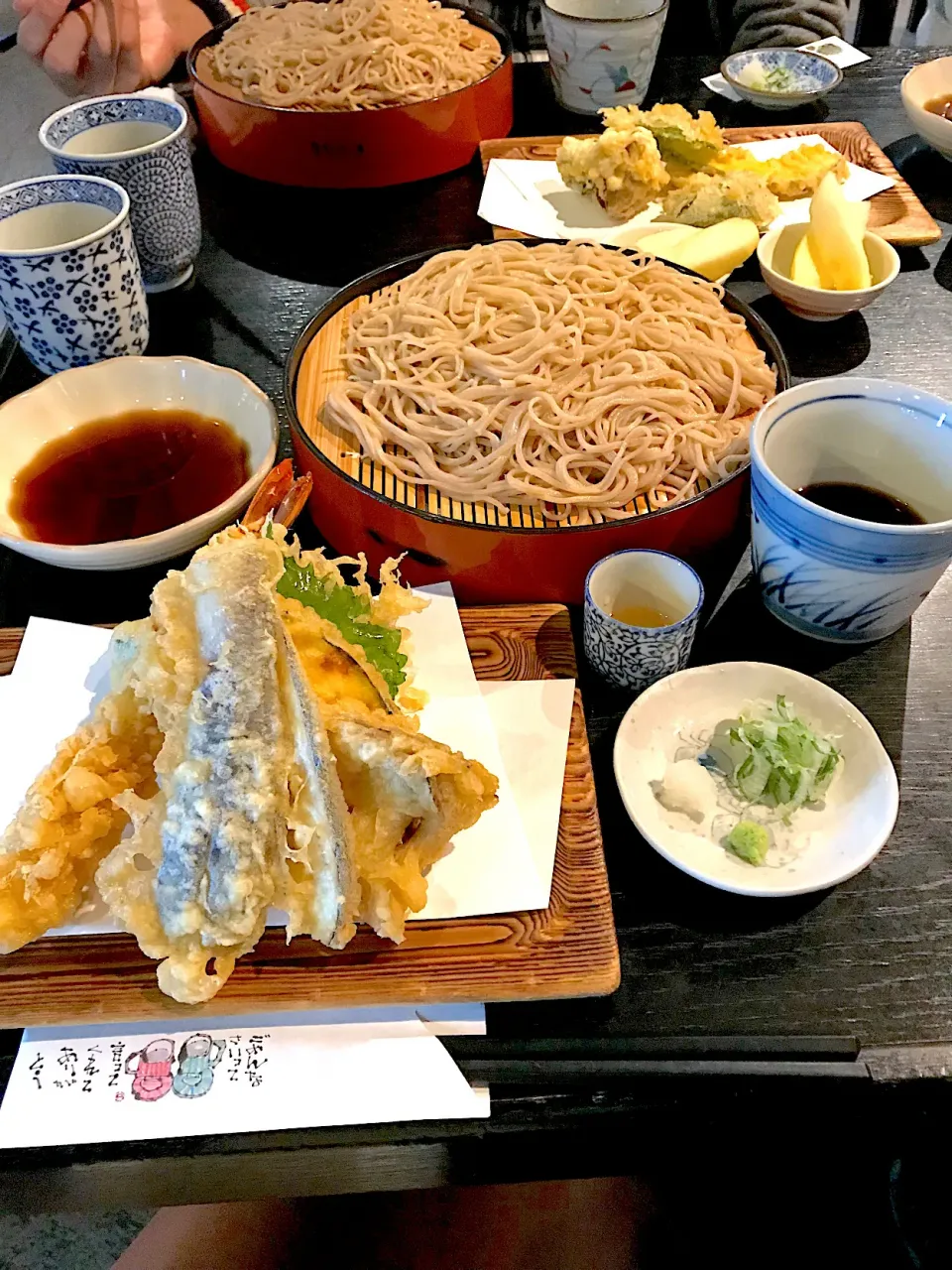 Snapdishの料理写真:天ぷらとお蕎麦|sayaさん