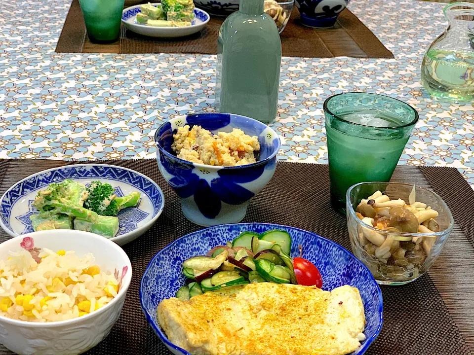 20200616-2 お夕飯はメカジキのソテーカレー風味がメイン✨卯の花が美味しく出来ました✨|Seikoさん