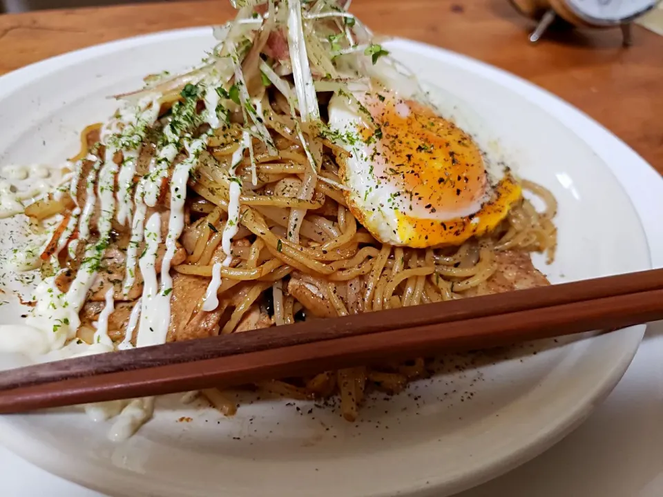 丸ちゃんソース焼きそば☆|けんさん