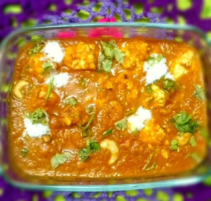 paneer butter masala|santhaさん