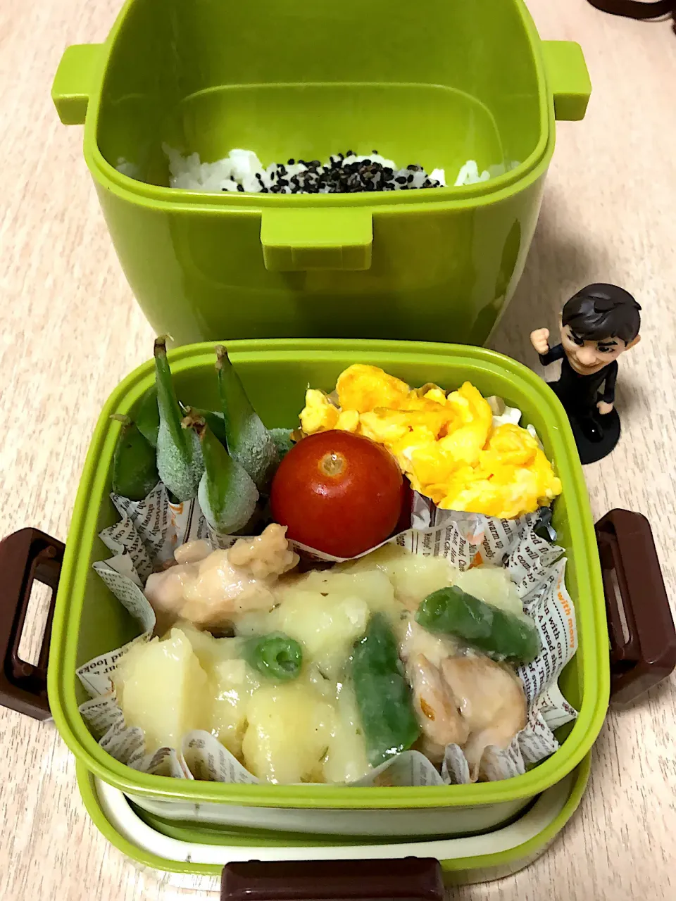 Snapdishの料理写真:★本日の息子さん弁当★|mayuさん