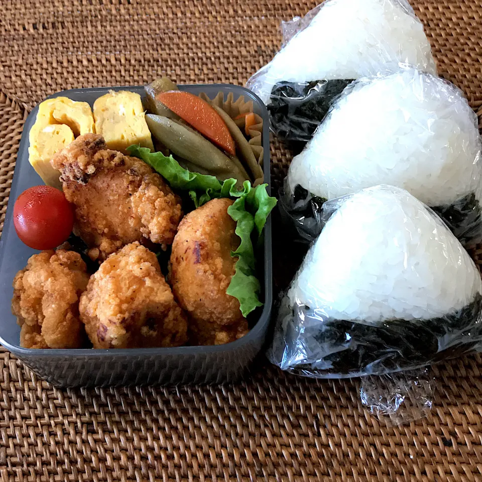 Snapdishの料理写真:おじさん弁当🍙　☆ Jun.17.2020 ☆|ニャン太郎さん