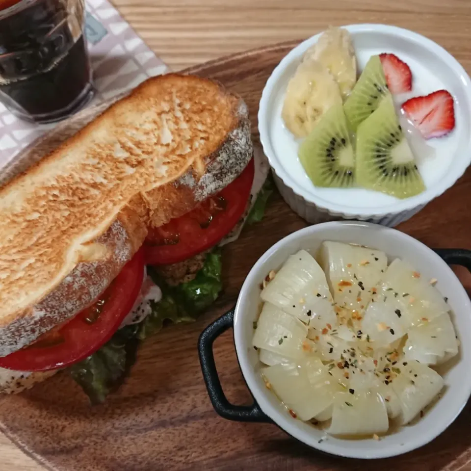 Snapdishの料理写真:朝食|まりさん