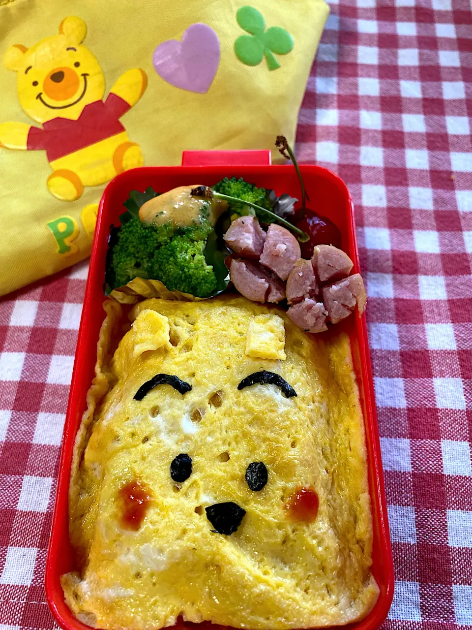 オムライスプーさん弁当💕|Kumiko Kimuraさん