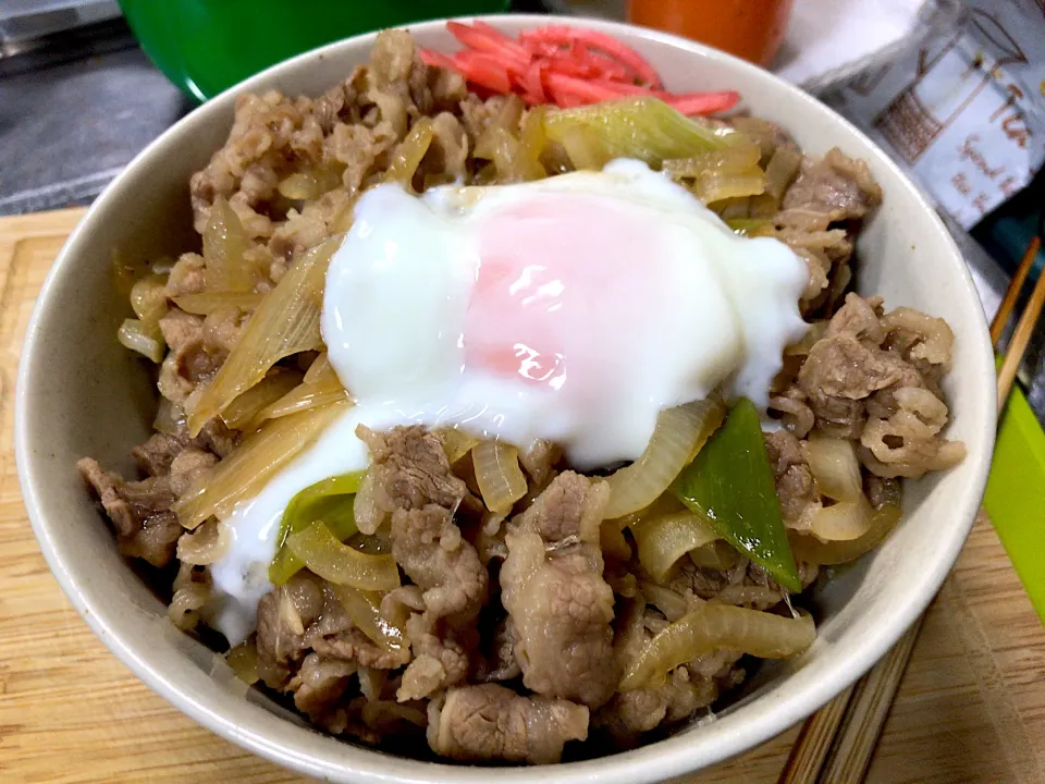 牛丼温玉のせ|ikepさん