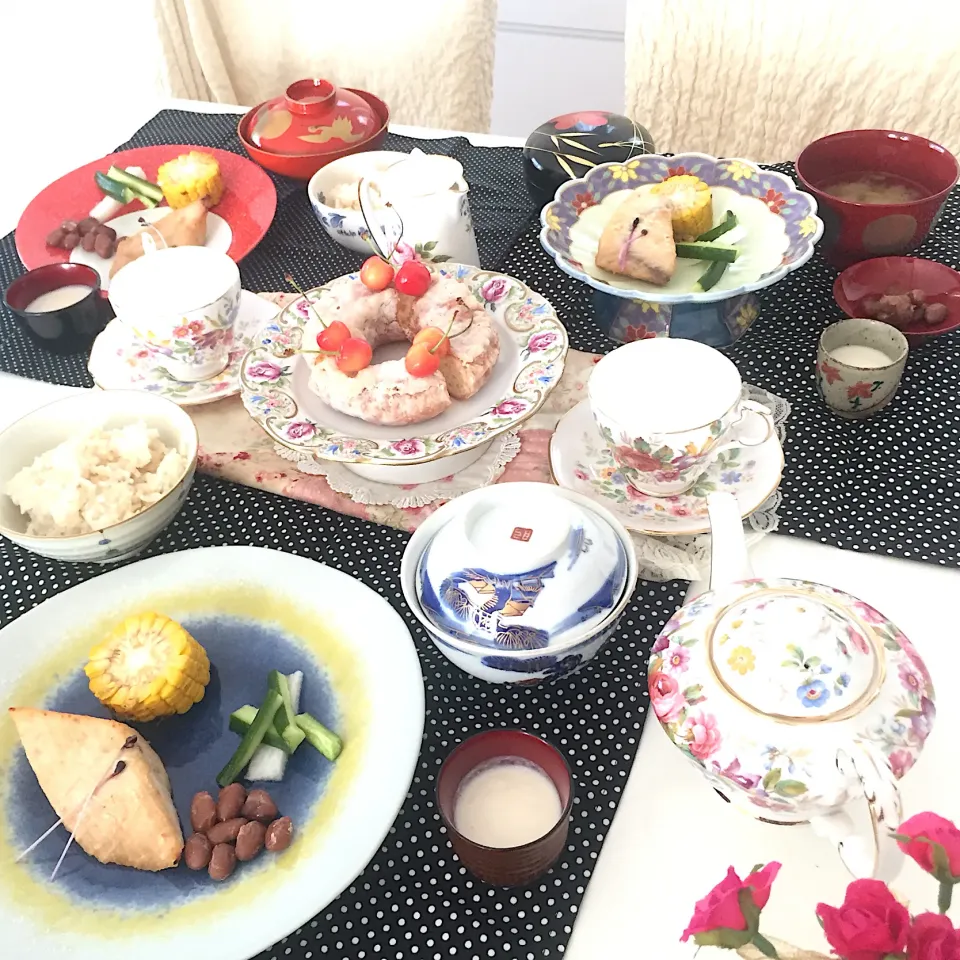 台湾ドーナツ付き朝食|lunadropさん