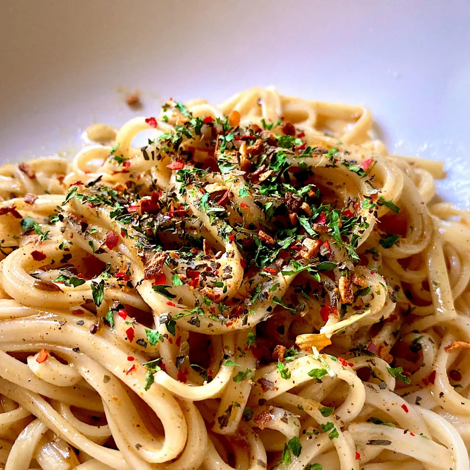 ランチに、スパイスカレーまぜ麺を頂きます😋🎉|ギムレットさん