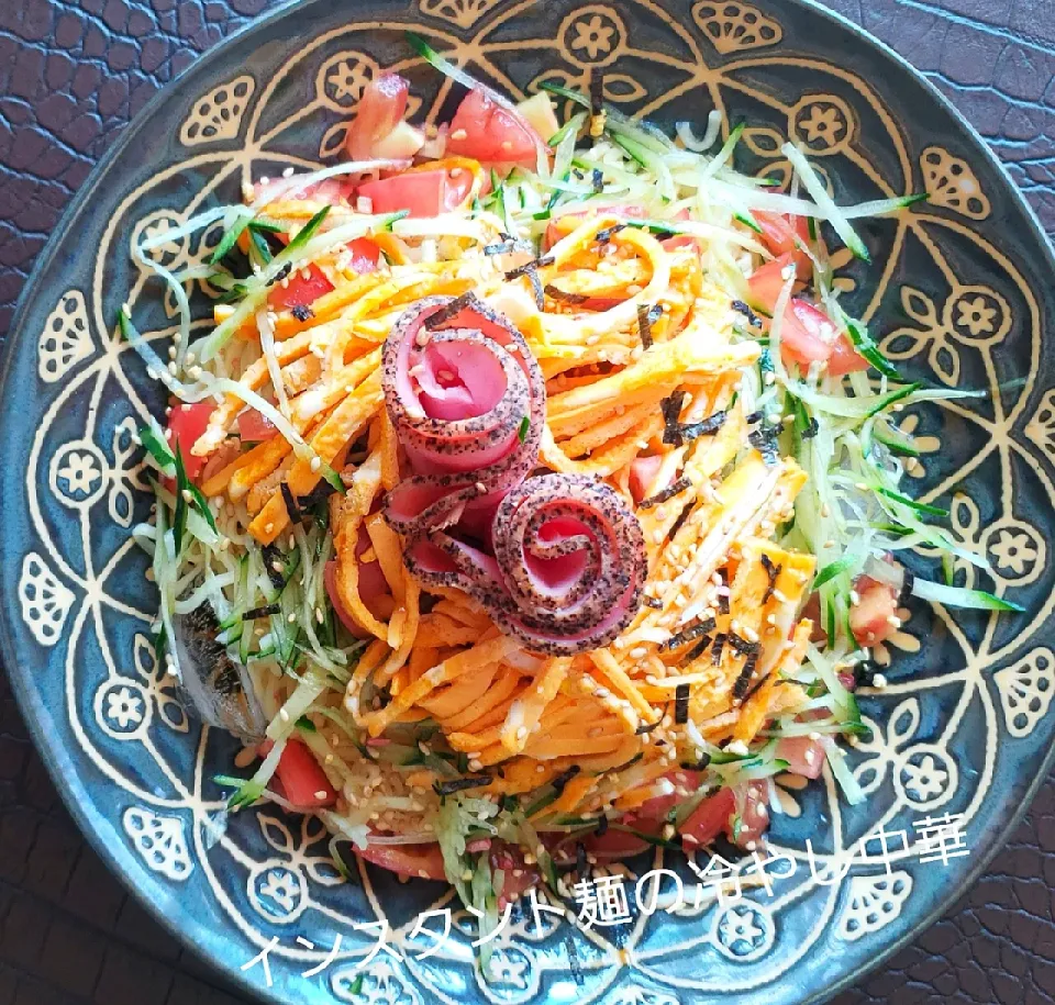 主婦のズボラな
インスタント麺の冷やし中華|kimikimi❤kitchenさん