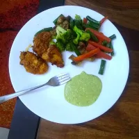 stir vegetables with chicken|Rachna Singhさん