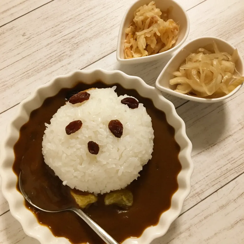 Snapdishの料理写真:パンダカレー|はるさん