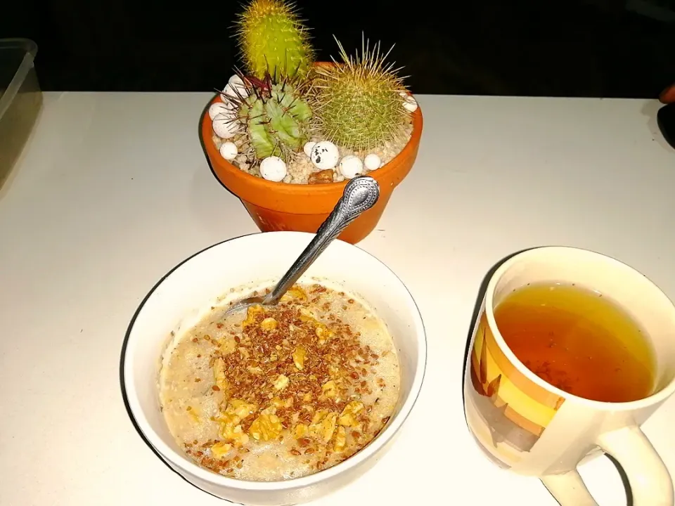 Polenta and teff grain porridge 😋😋😋|Deeさん