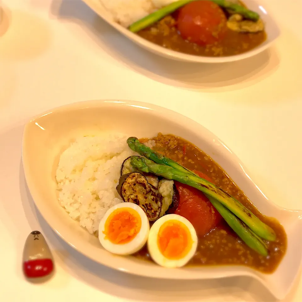 夏トマトカレー🍅🍛|たぬーんさん