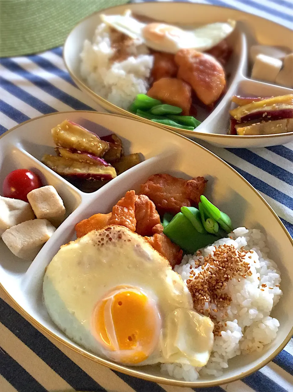 Snapdishの料理写真:久々　娘たちの置き弁当|yukoさん