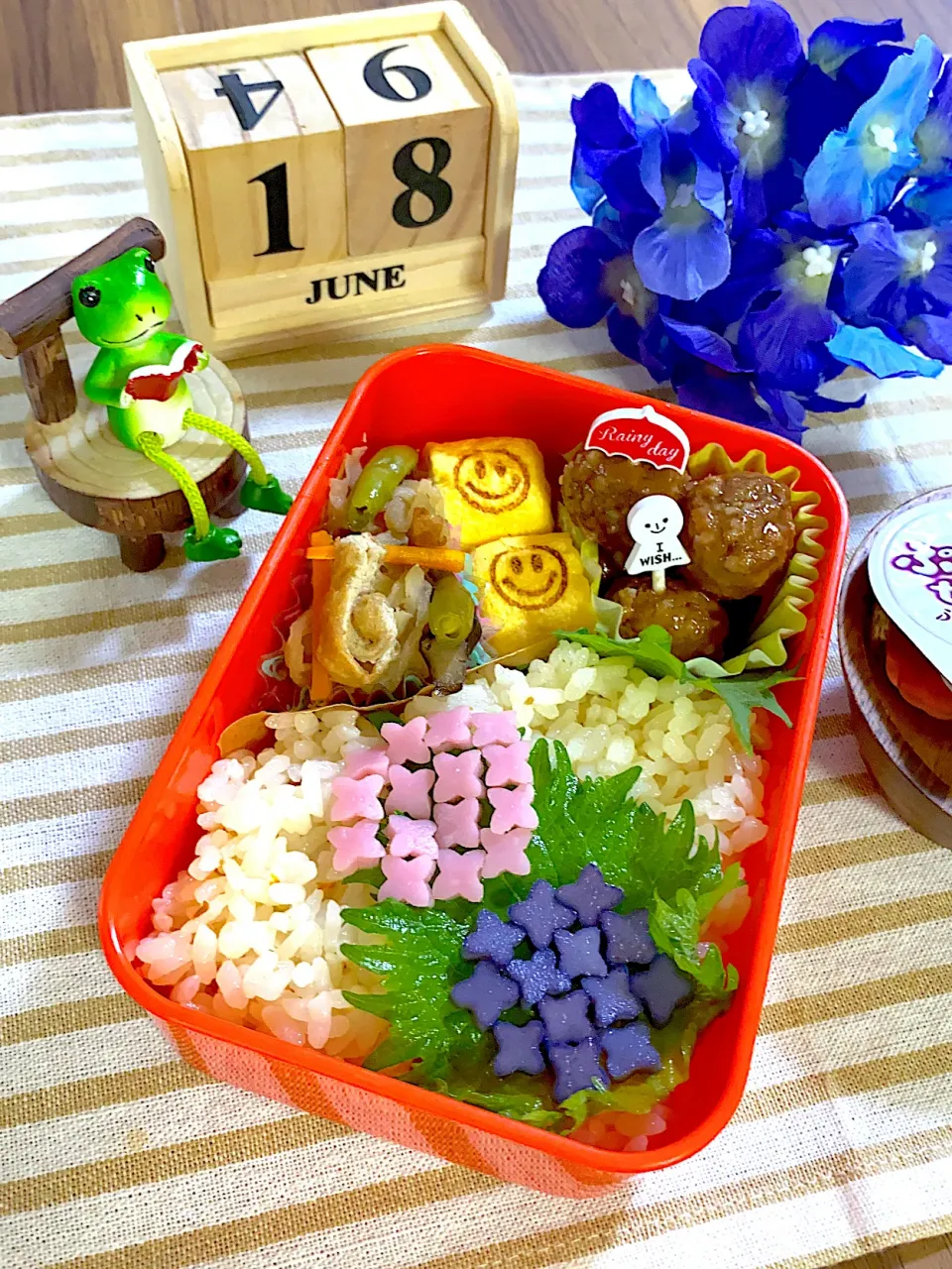 あじさい弁当|tokkoさん