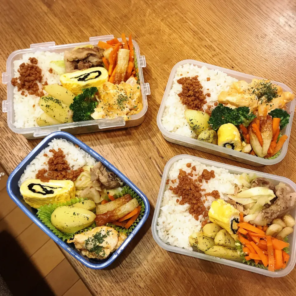 子どもたち弁当6月18日|hatabowwyomeさん