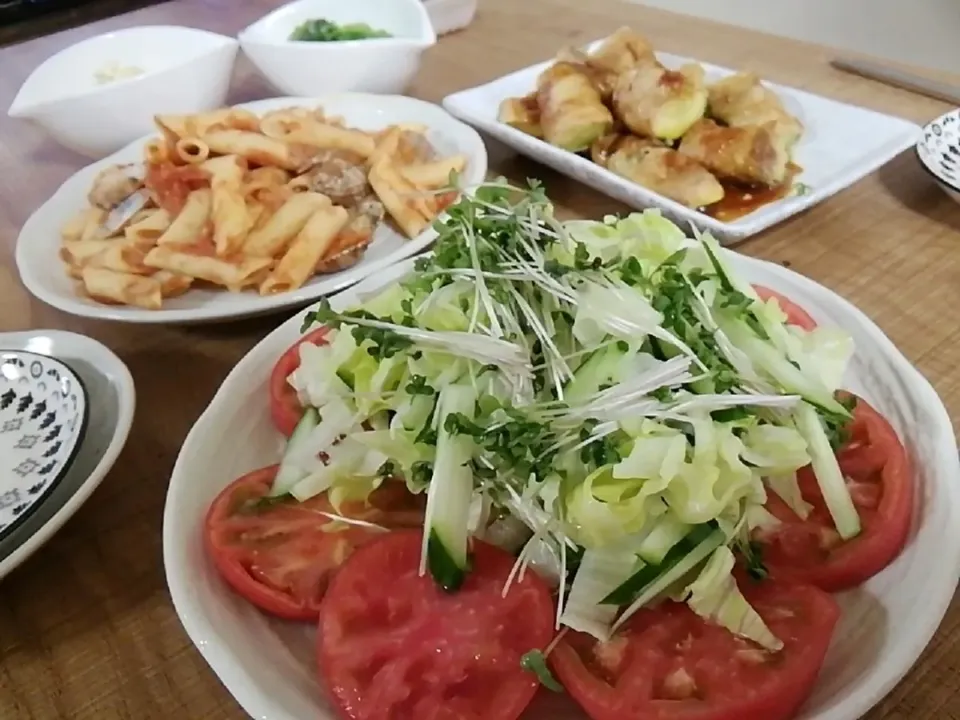 トマトサラダ
晩御飯|ミルコさん