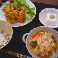 かぼちゃと豆のミネストローネ|カヨさん