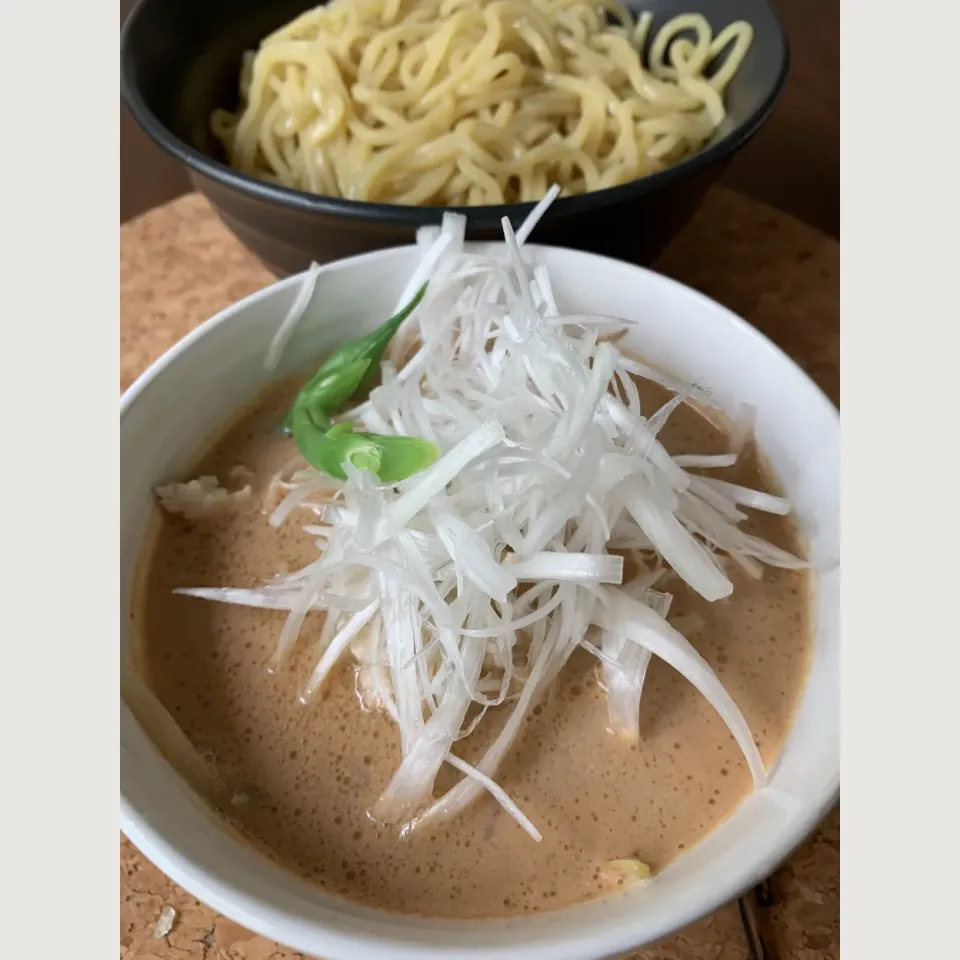 豆乳坦々麺＆つけ麺で食べました❤️|ままごとキッチンさん