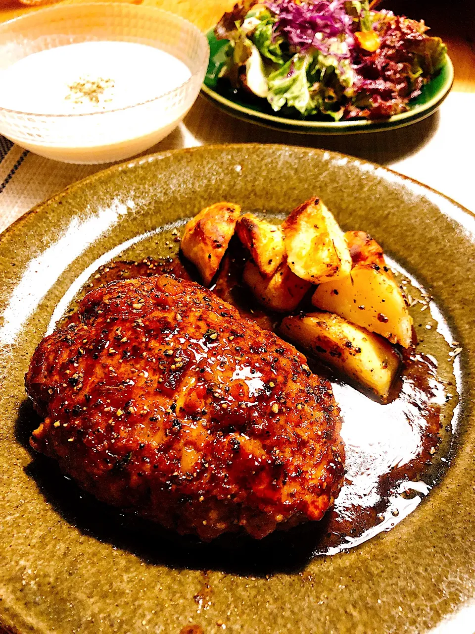 豆腐ハンバーグ😋|けんちんさん