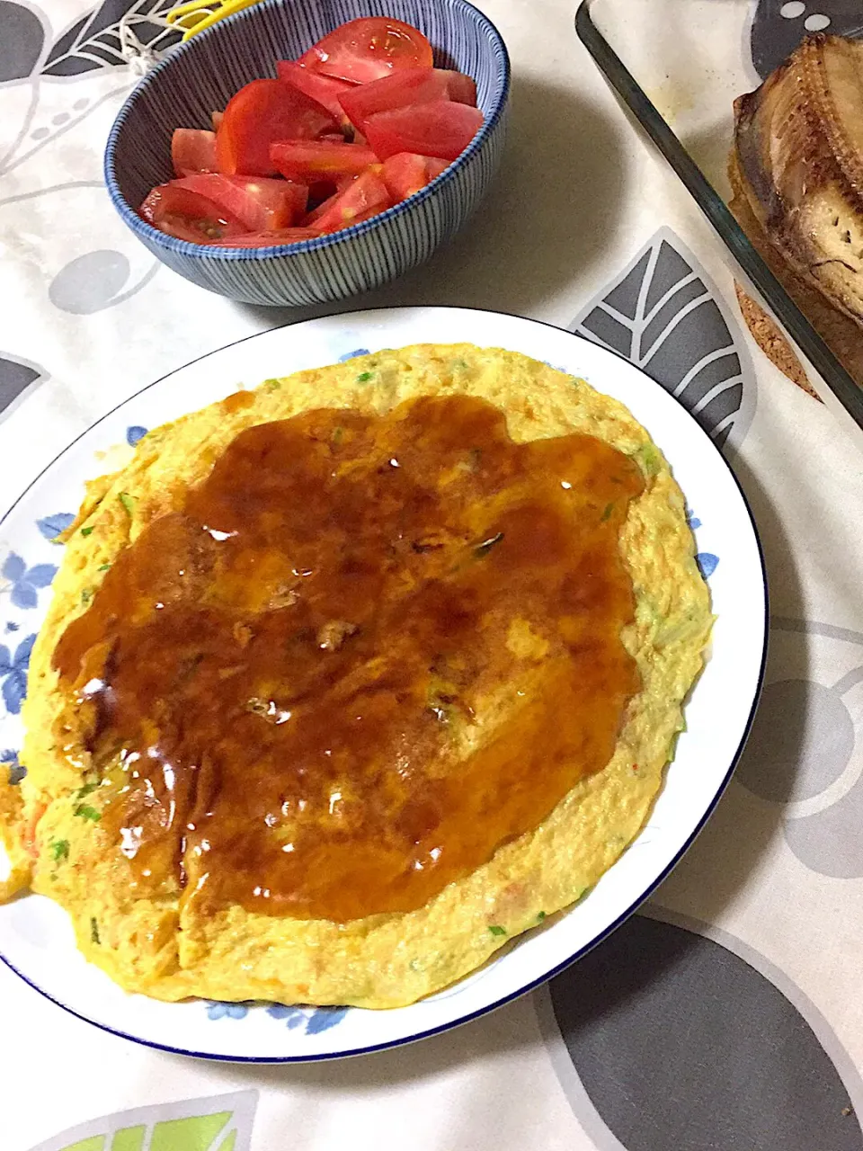 旦那料理。かにたま。|hanakoさん