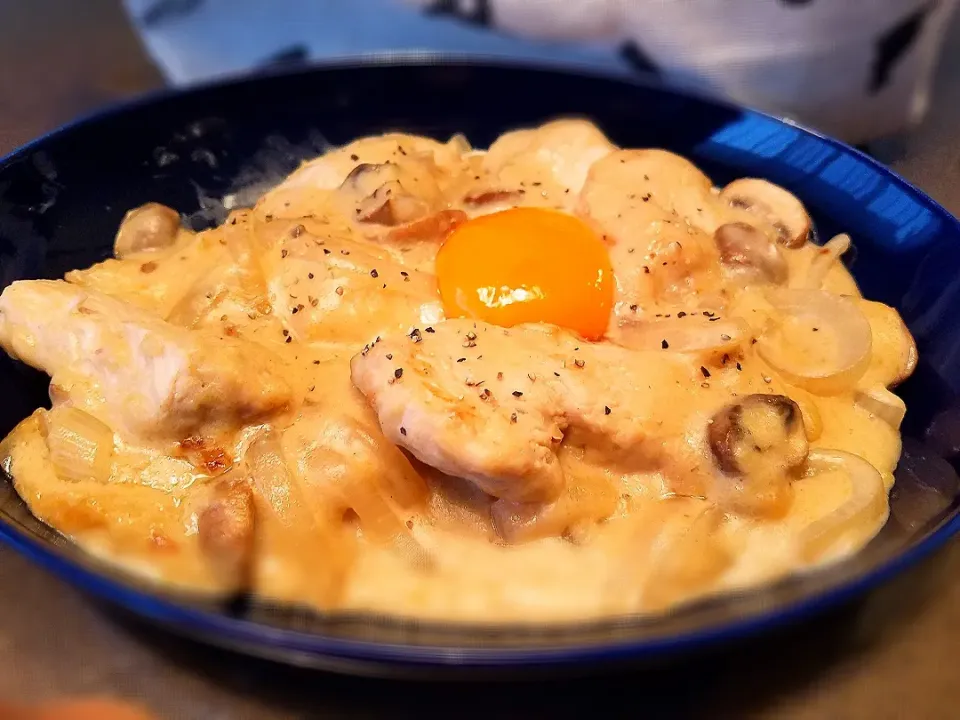 やわらか鶏胸肉のカルボナーラ風|29ちゃんPEさん