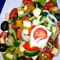 Greek salad|Lillian Nnyakanaさん