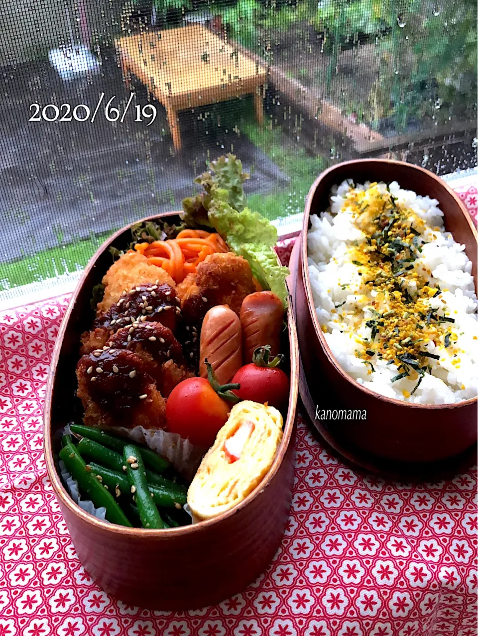 Snapdishの料理写真:兄さん弁当♪チキンカツ〜|ゆきさん